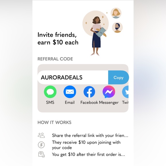 Scan my QR code to shop my closet!! Referral code Auroradeals if you’re new!! - Picture 2 of 2